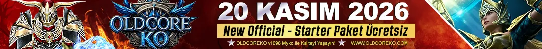 OldCoreKO v1098 server banner