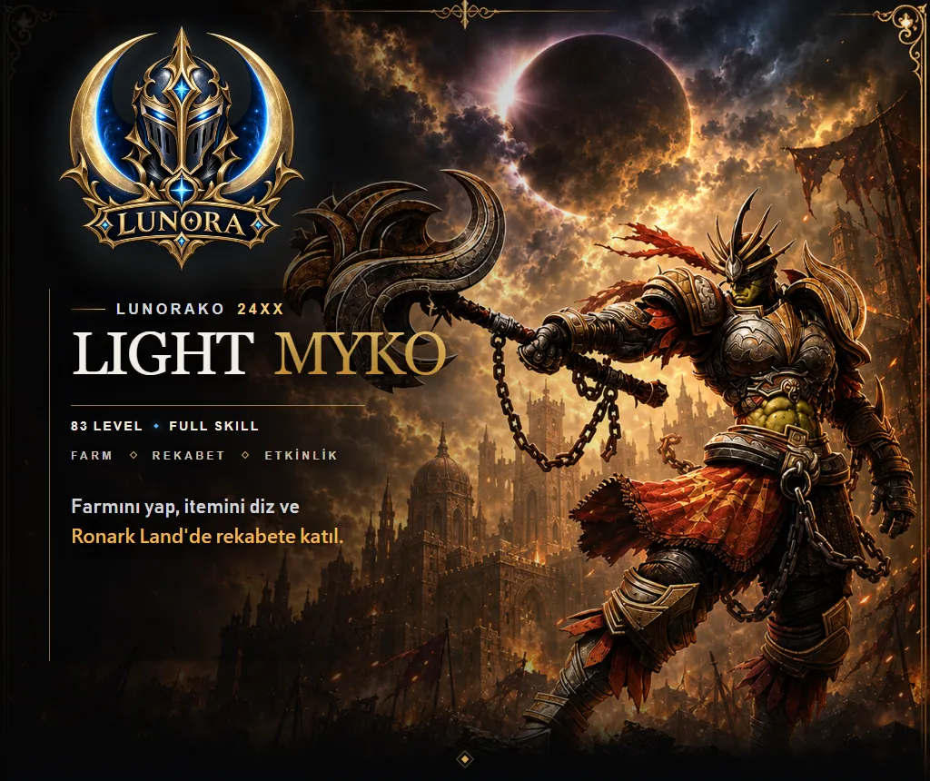 LunoraKO Light Myko PvP server banner