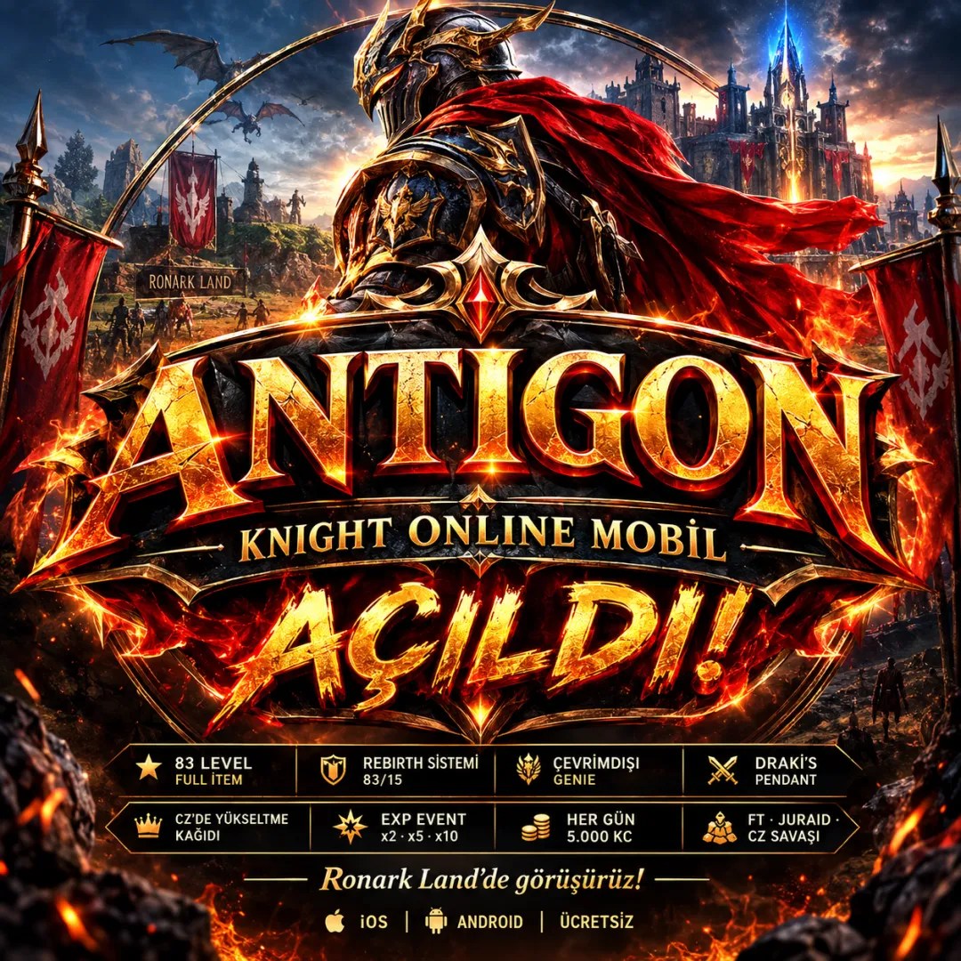 AntigonMobile PvP server banner